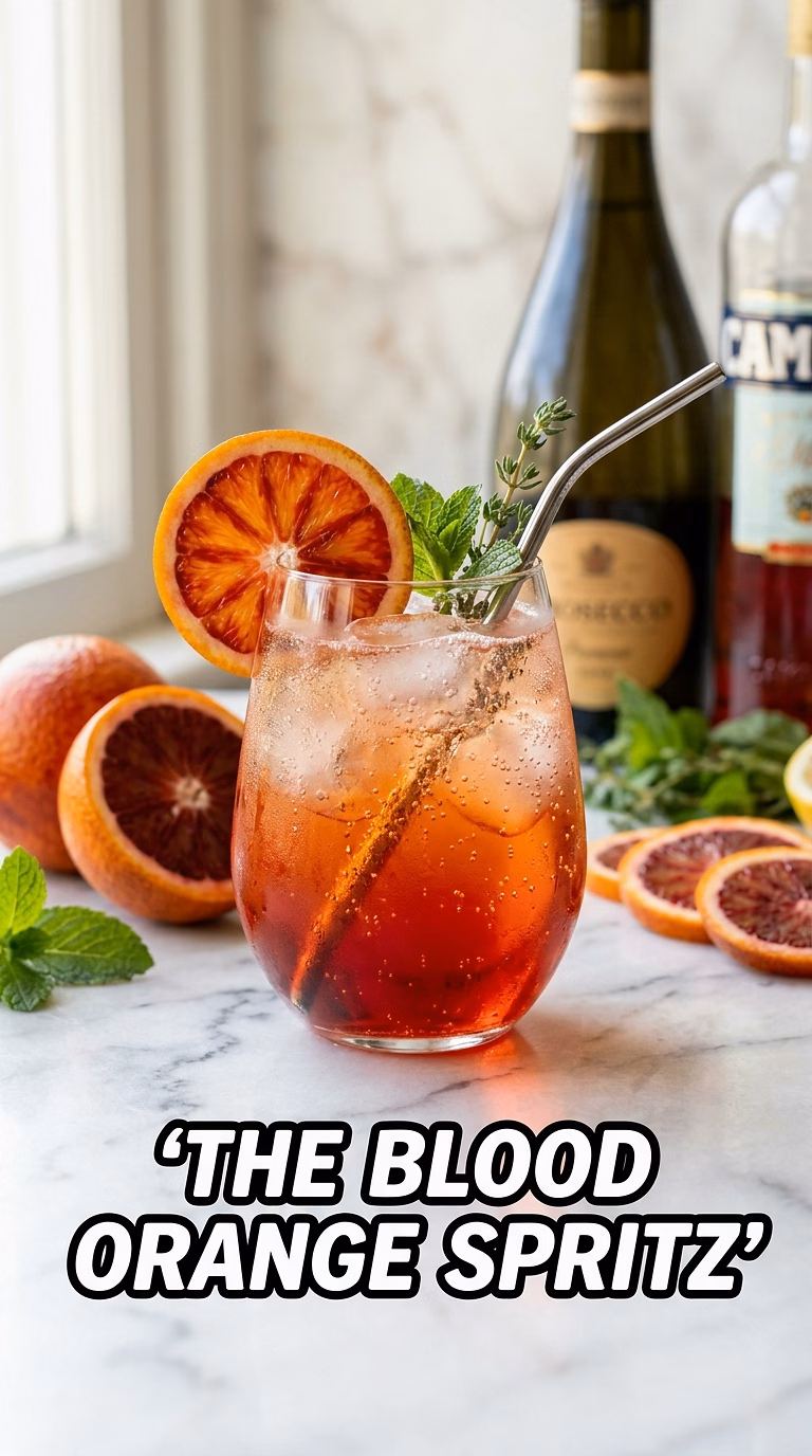 The Blood Orange Spritz