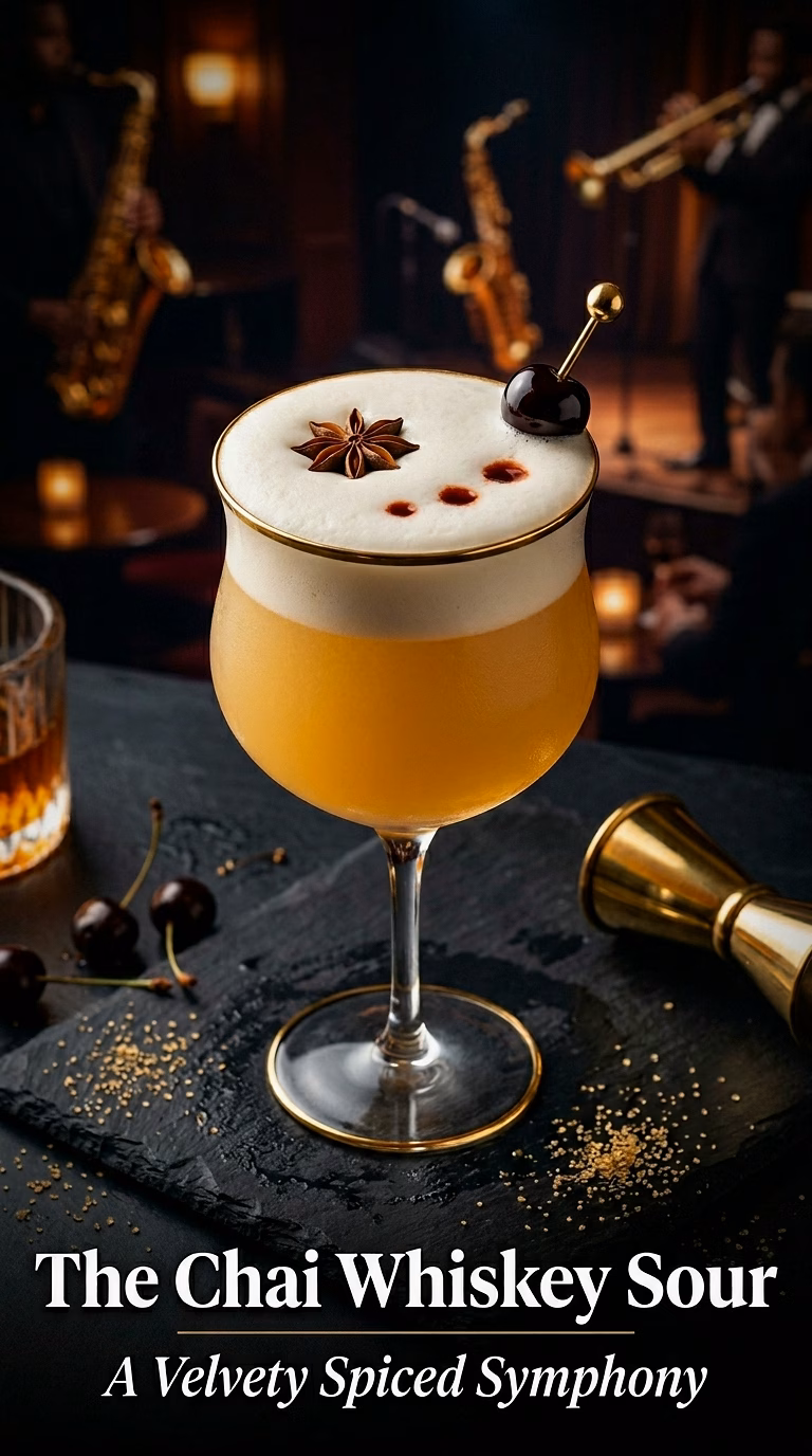 The Chai Whiskey Sour