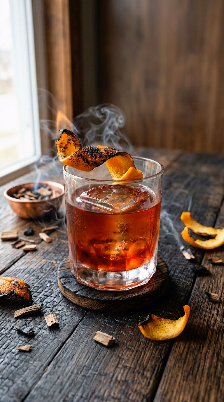 The Smoked Mezcal Negroni