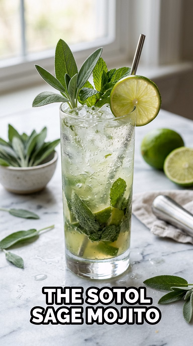 The Sotol Sage Mojito