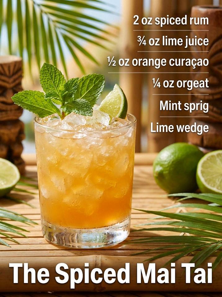 8. 🍹The Spiced Mai Tai