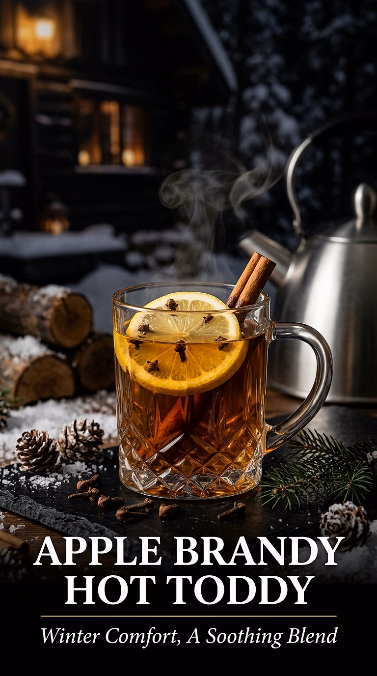 Apple Brandy Hot Toddy