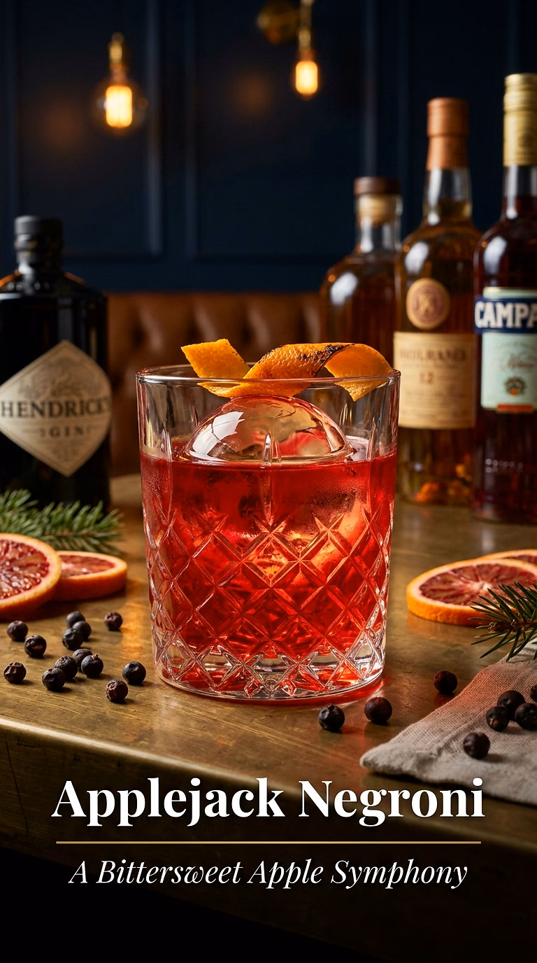 Applejack Negroni