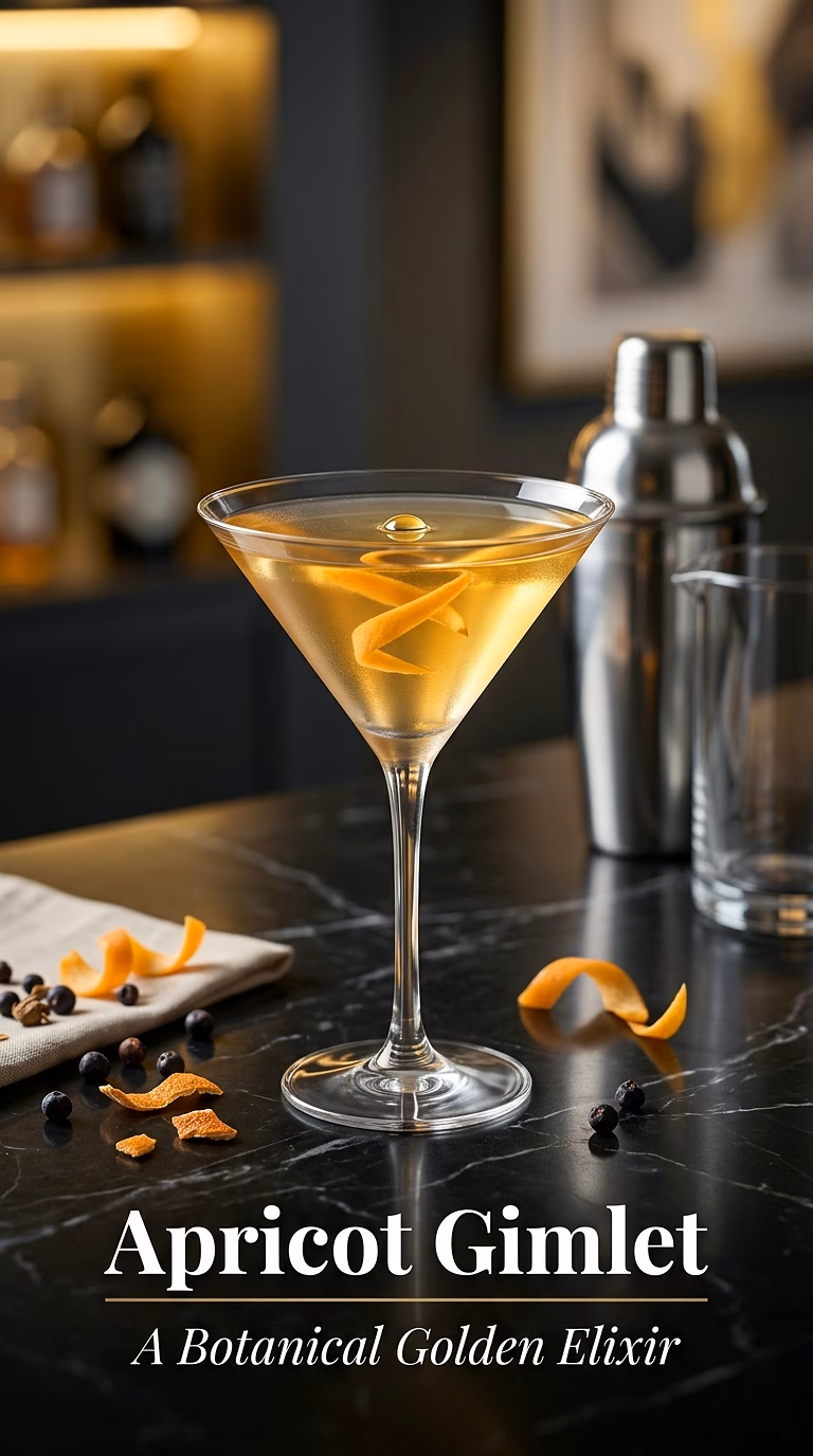 Apricot Gimlet