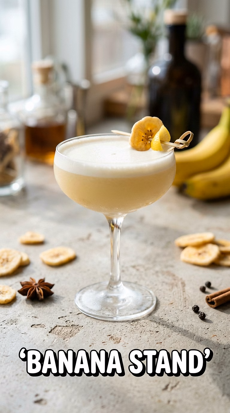 Banana Stand (Whisky Cocktail)