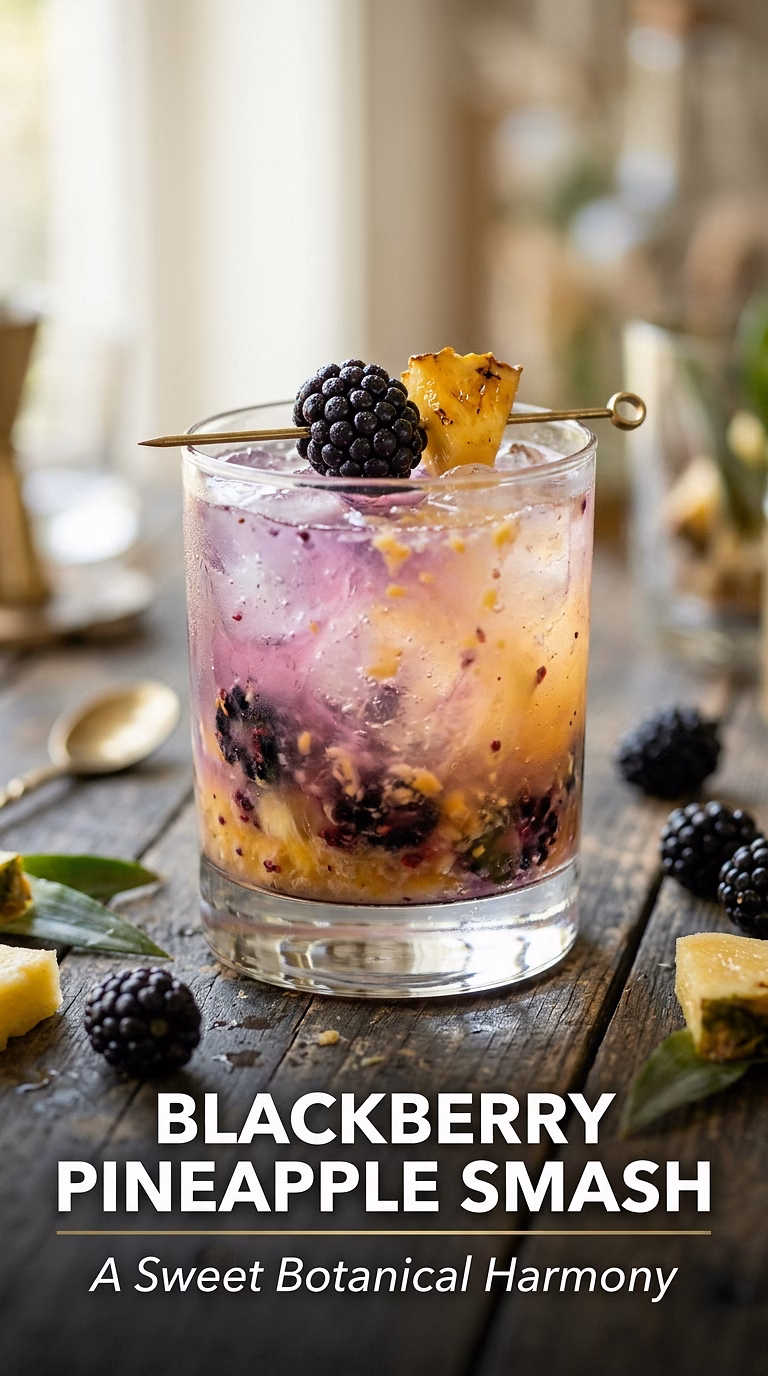 Blackberry Pineapple Smash