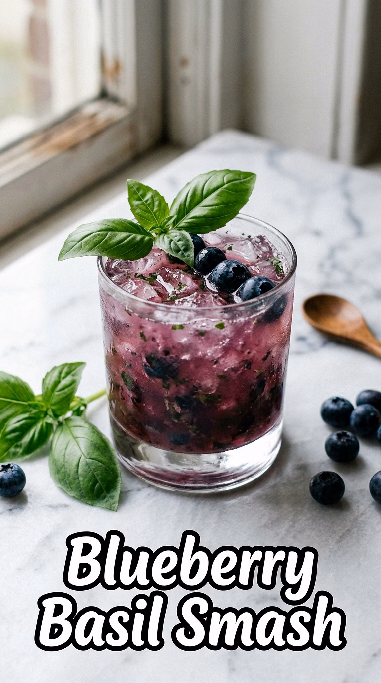 Blueberry Basil Smash