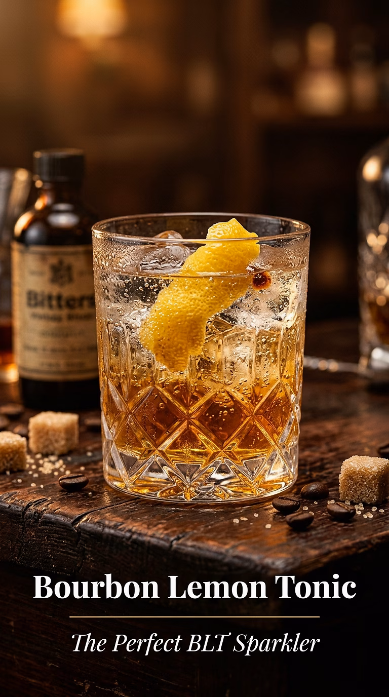 Bourbon Lemon Tonic (The BLT)