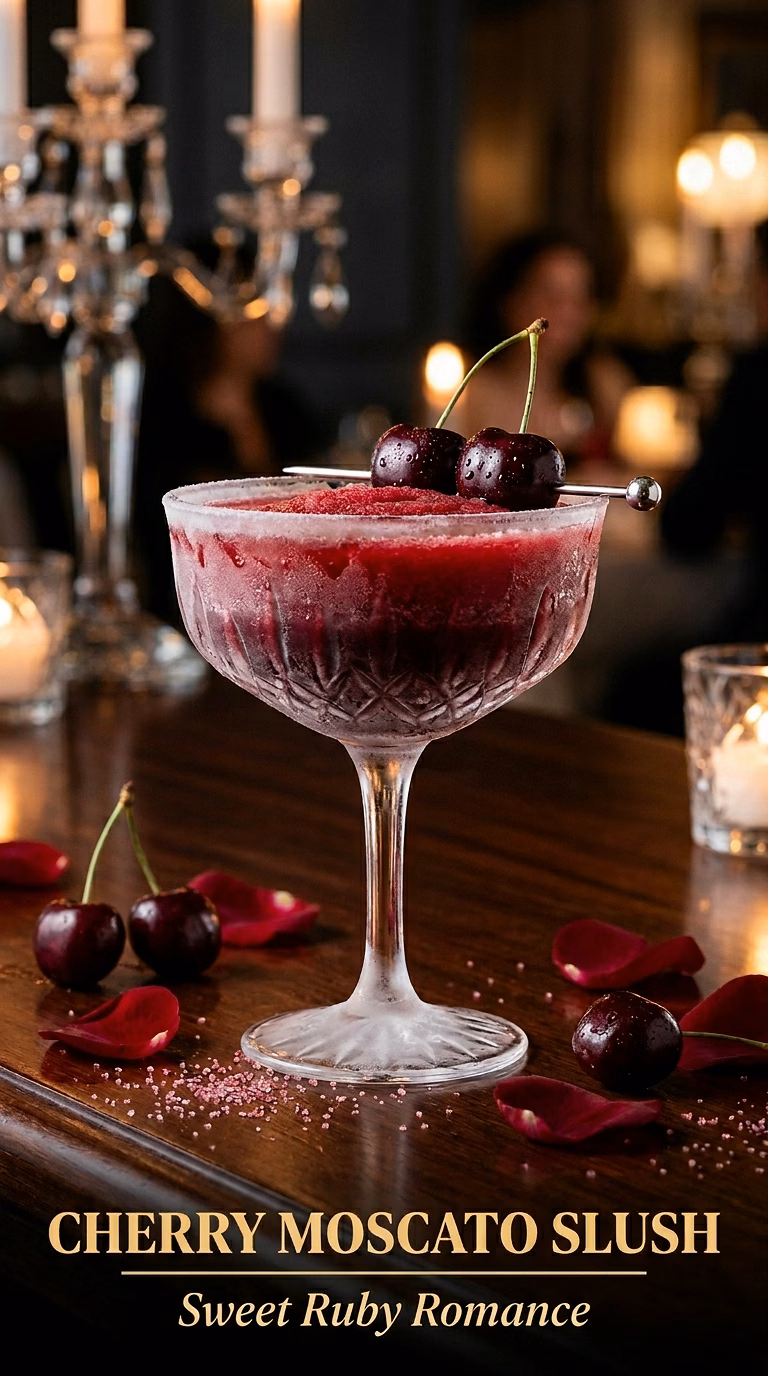 Cherry Moscato Slush