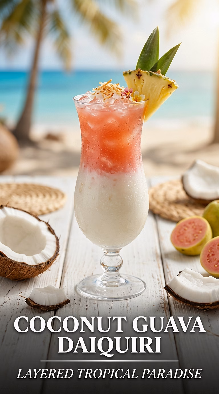 Coconut Guava Daiquiri