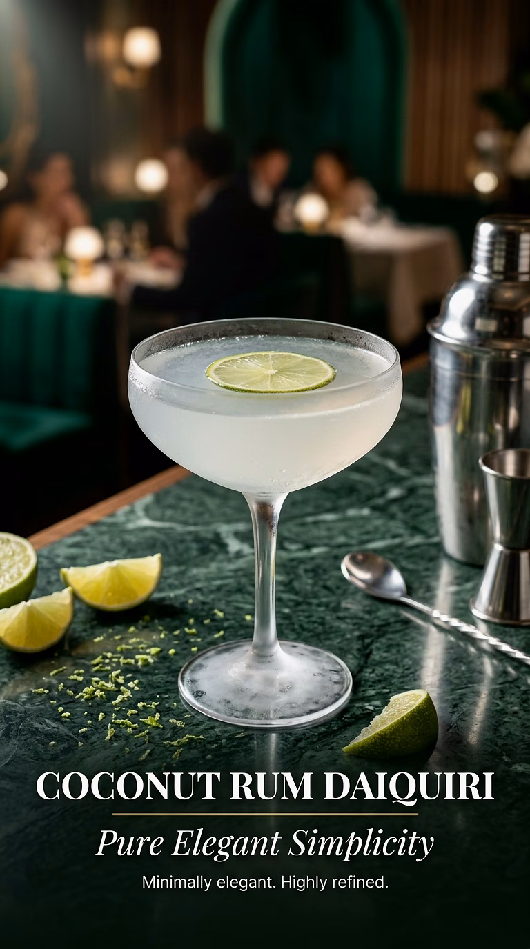 Coconut Rum Daiquiri