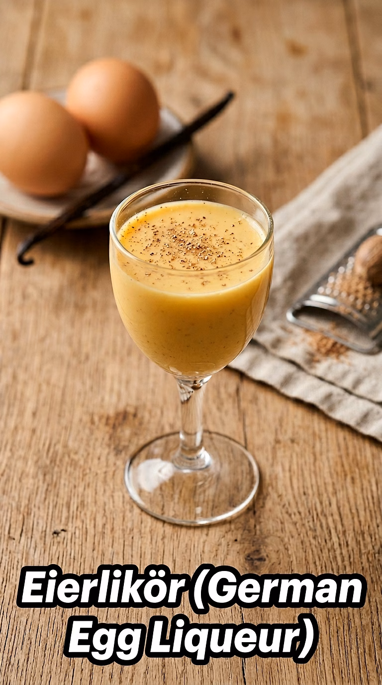 Eierlikör (German Egg Liqueur)