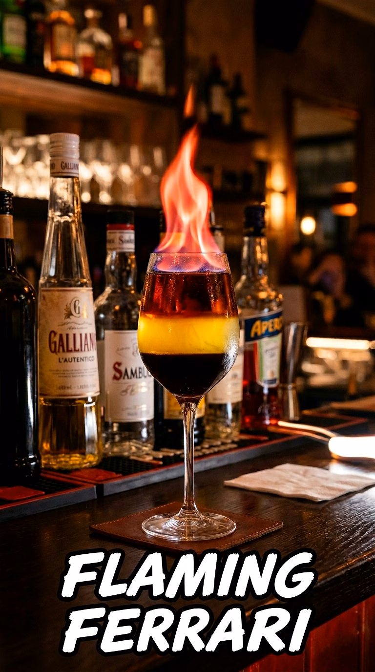 Flaming Ferrari