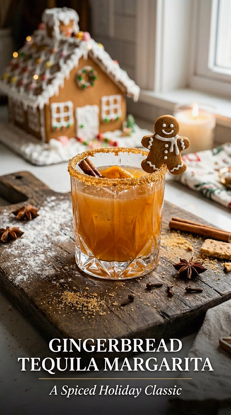 Gingerbread Tequila Margarita