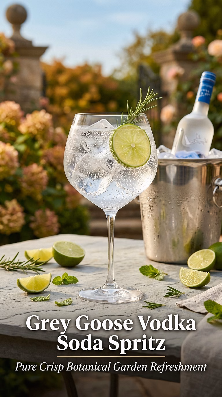Grey Goose Vodka Soda Spritz