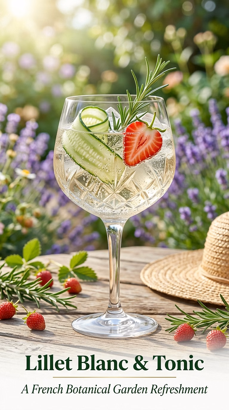 Lillet Blanc and Tonic