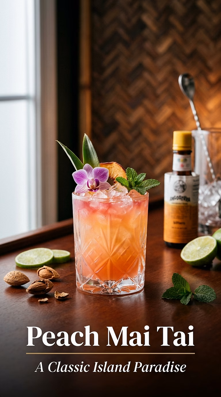 Peach Mai Tai