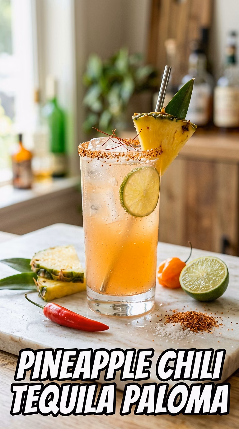 Pineapple Chili Tequila Paloma