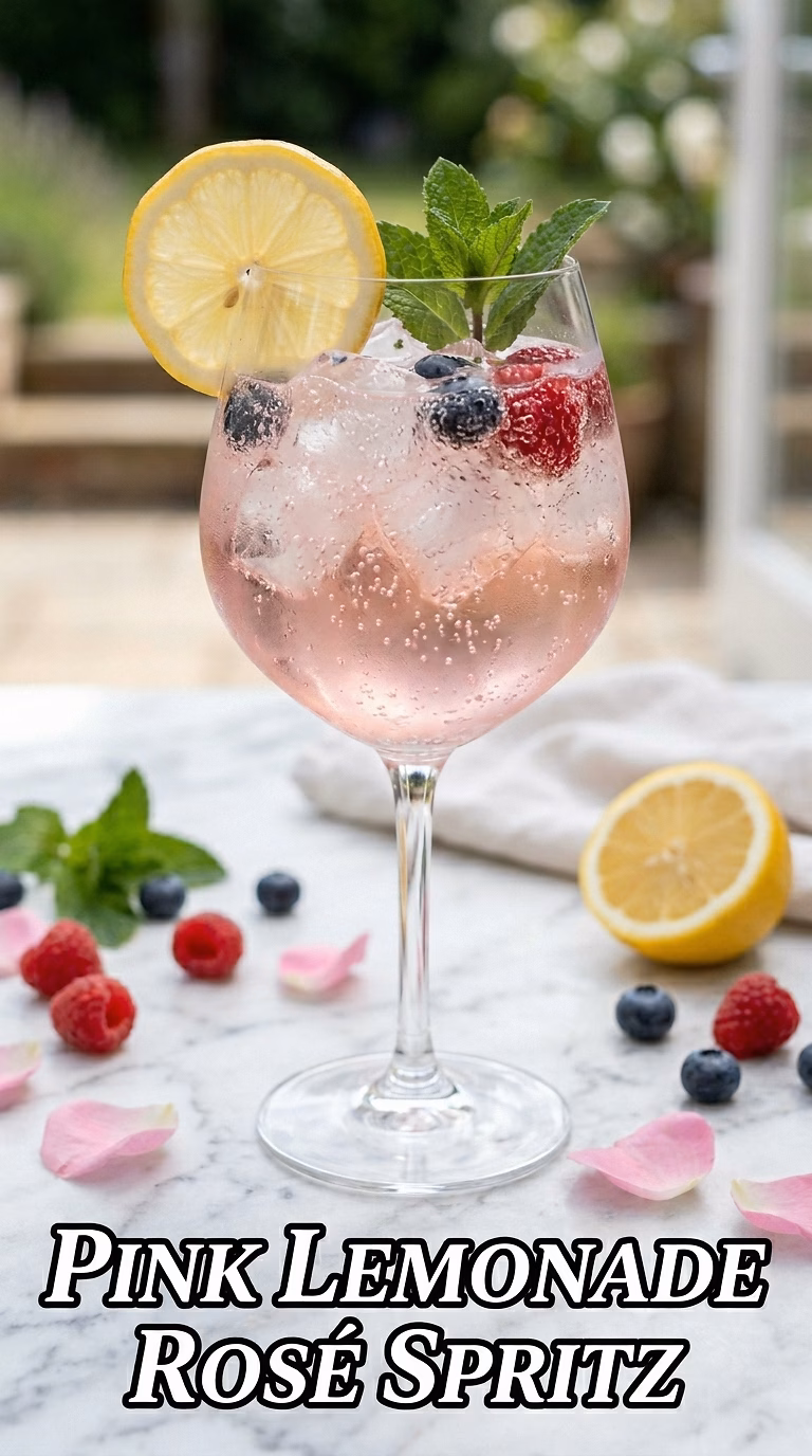 Pink Lemonade Rosé Spritz