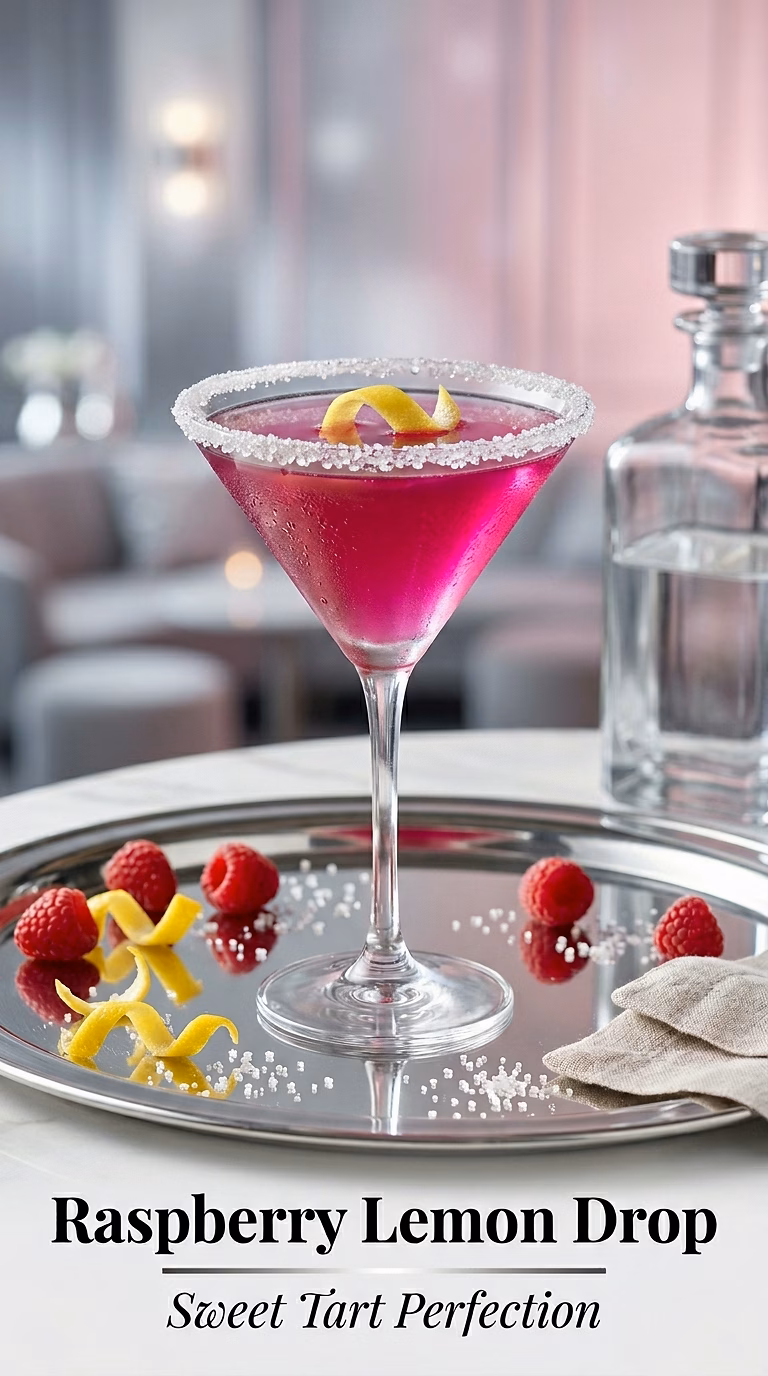Raspberry Lemon Drop