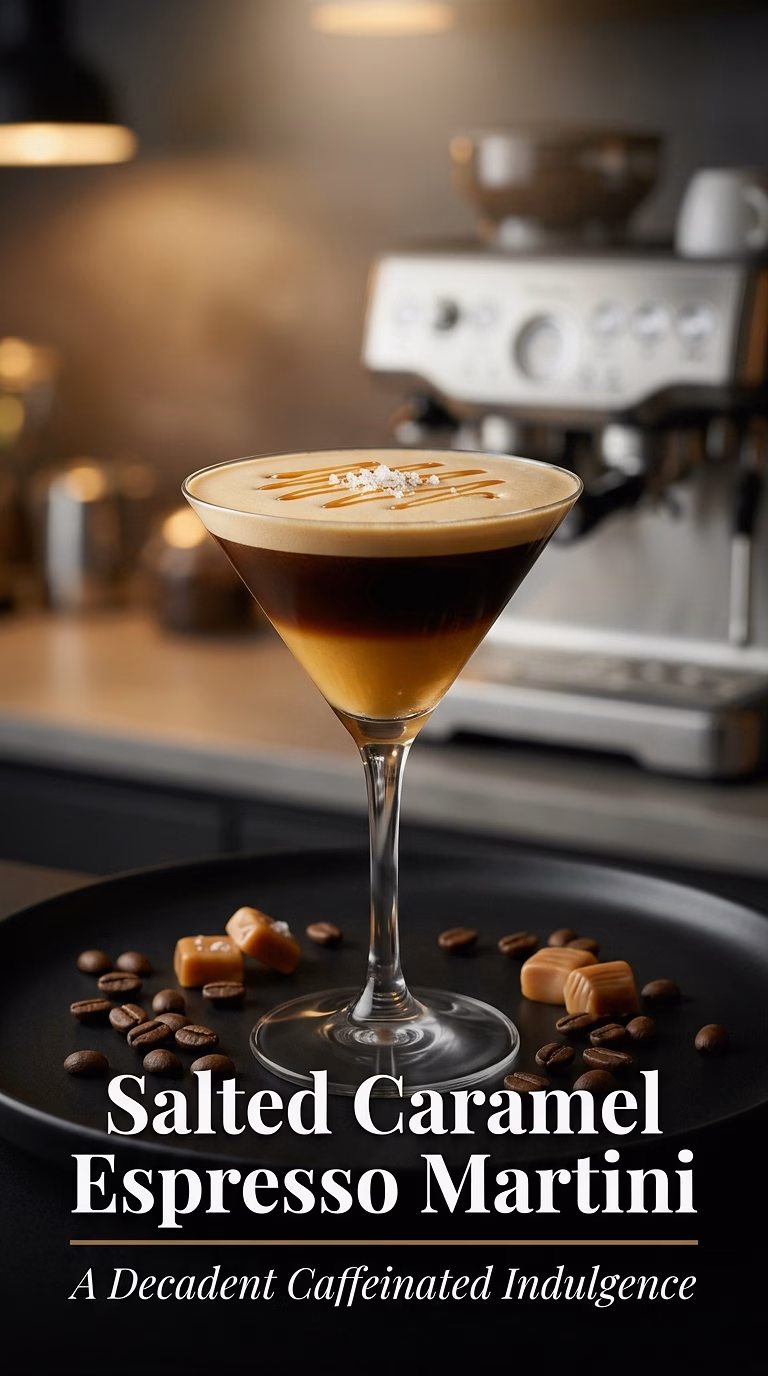 Salted Caramel Espresso Martini