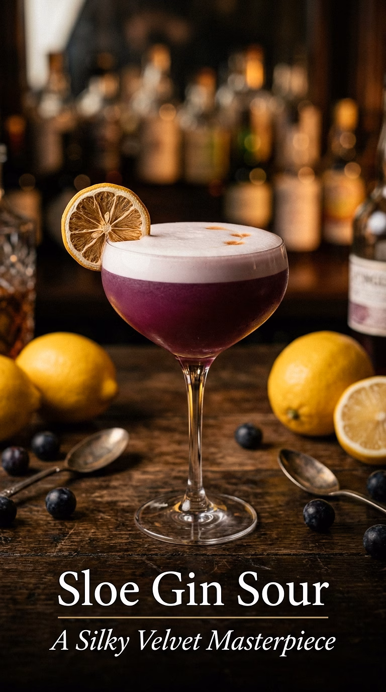 Sloe Gin Sour