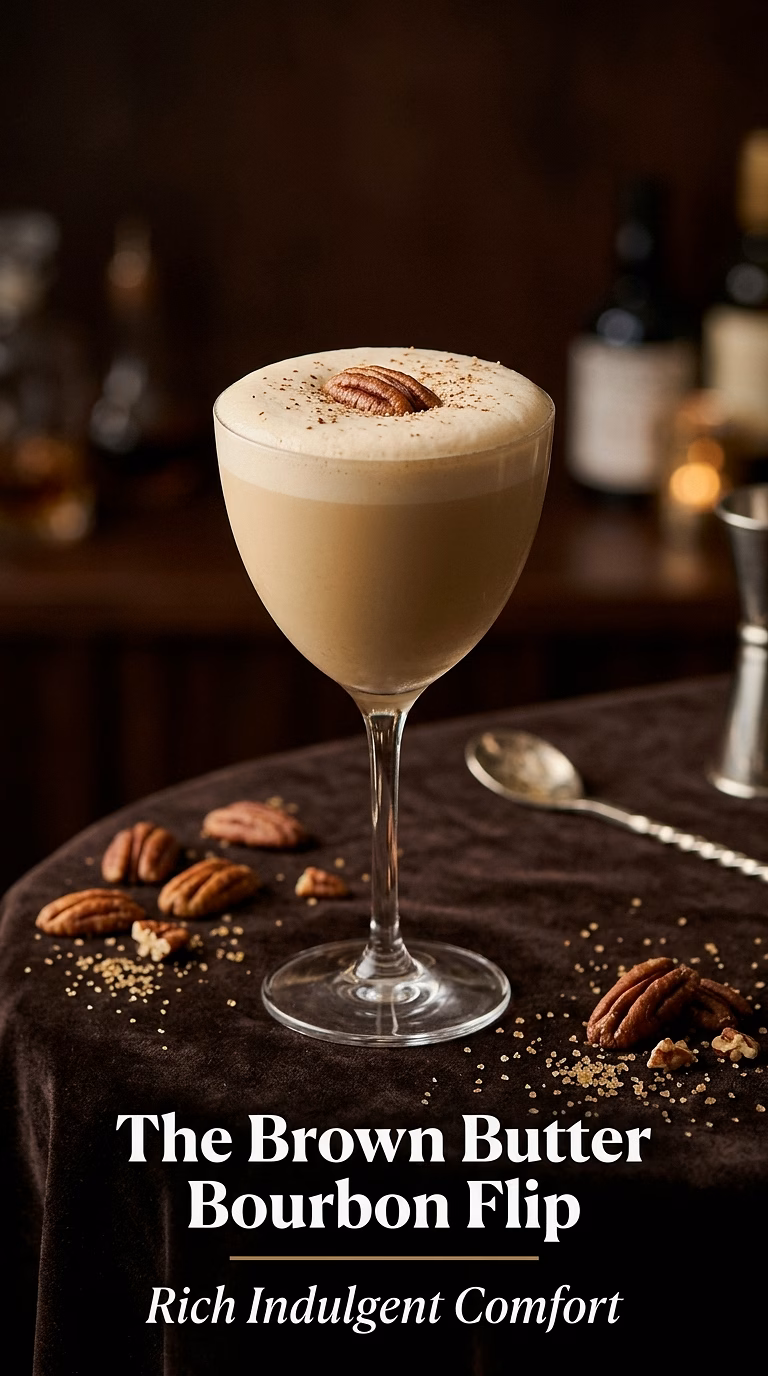 The Brown Butter Bourbon Flip