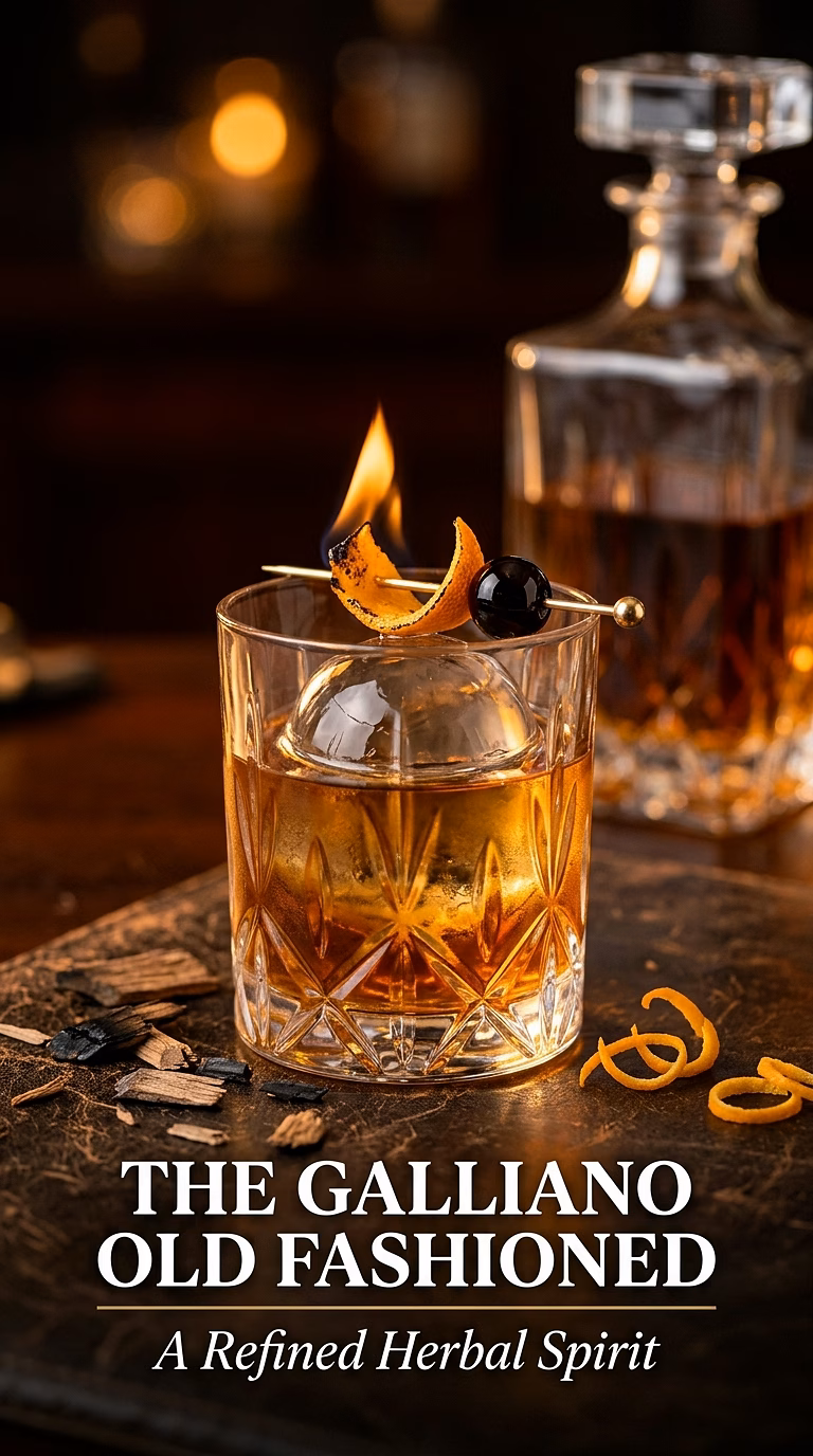 The Galliano Bourbon Old Fashioned