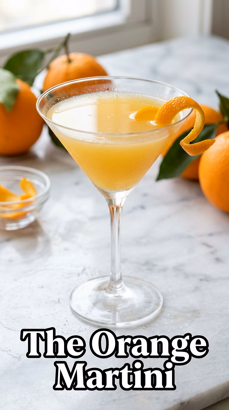 The Orange Martini