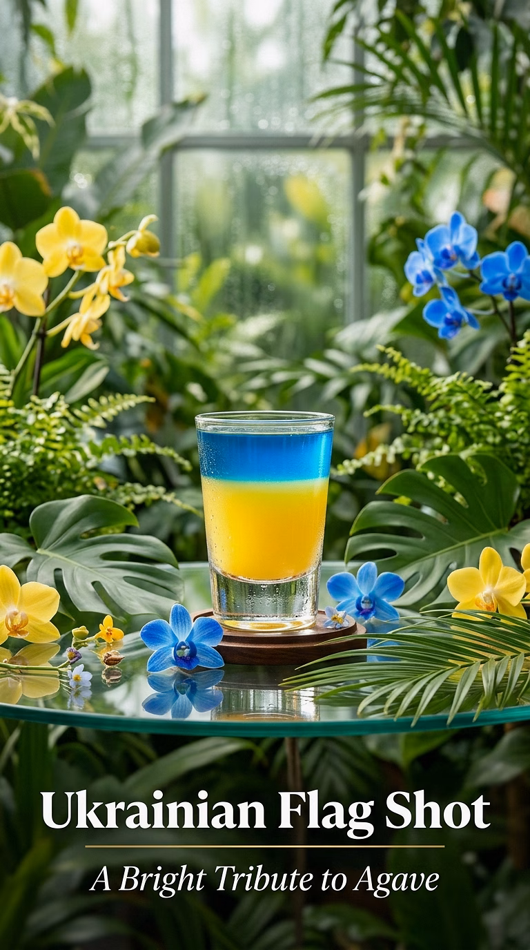 Ukrainian Flag Shot