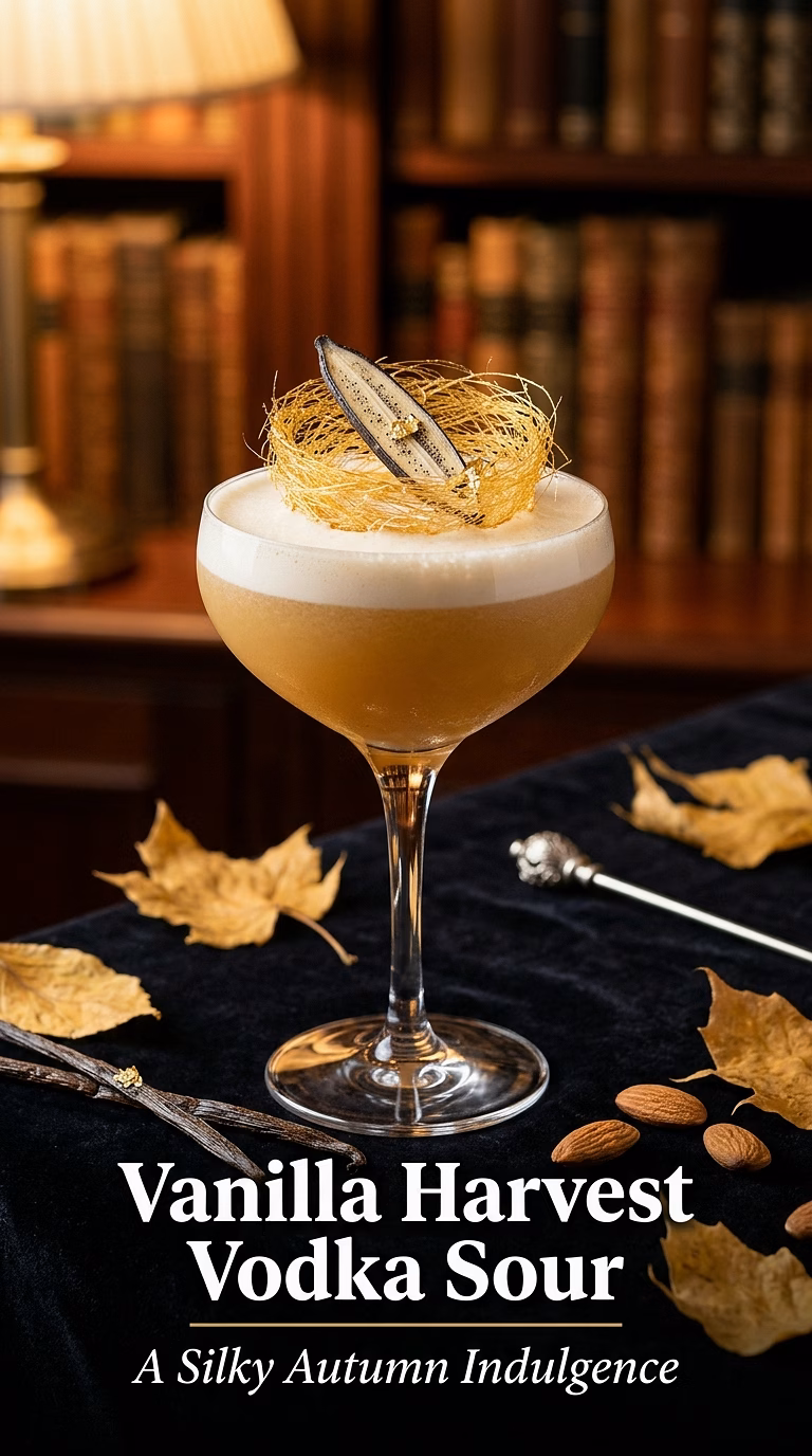Vanilla Harvest Vodka Sour