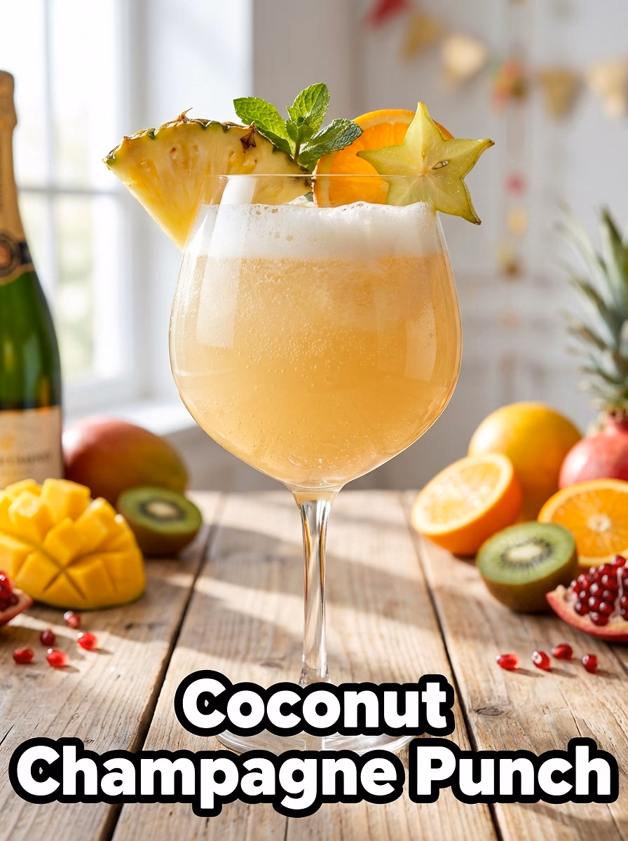 Coconut Champagne Punch