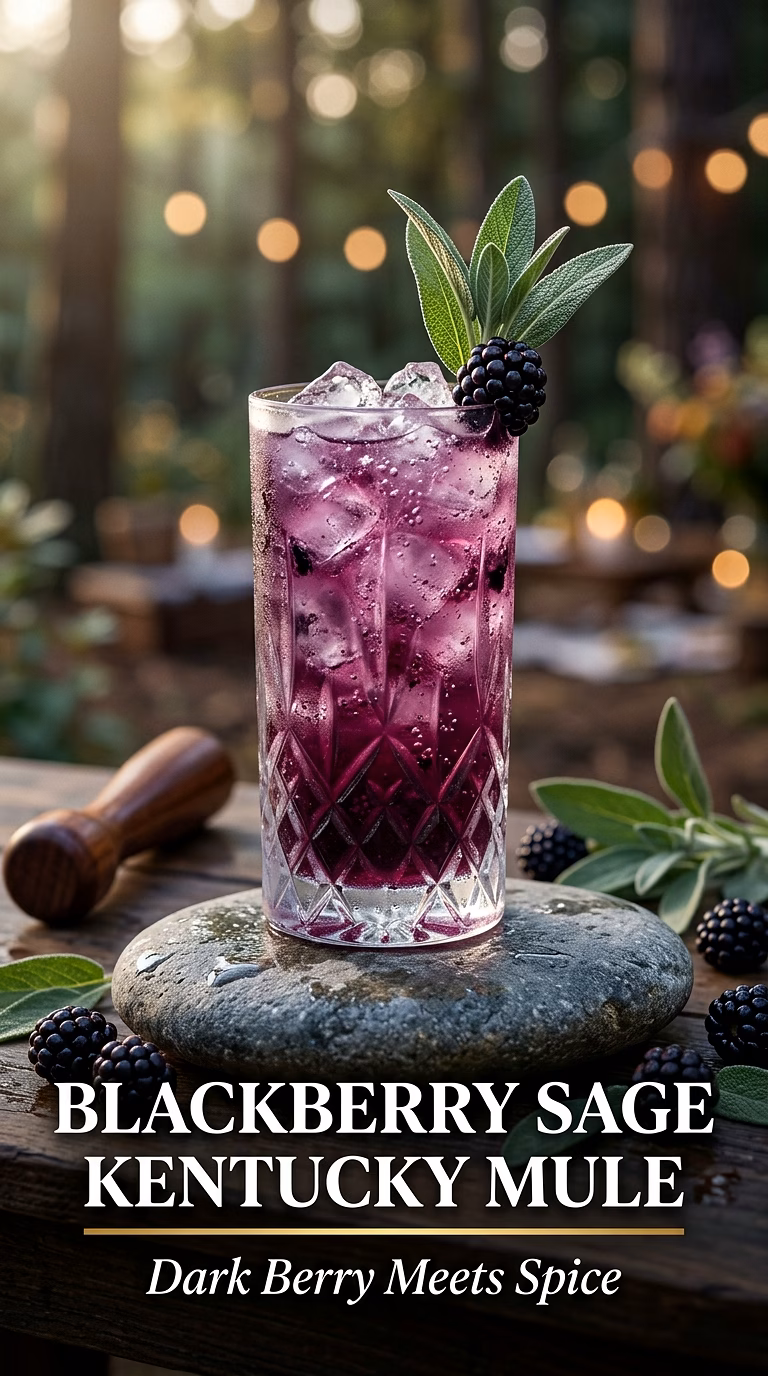 Blackberry Sage Kentucky Mule