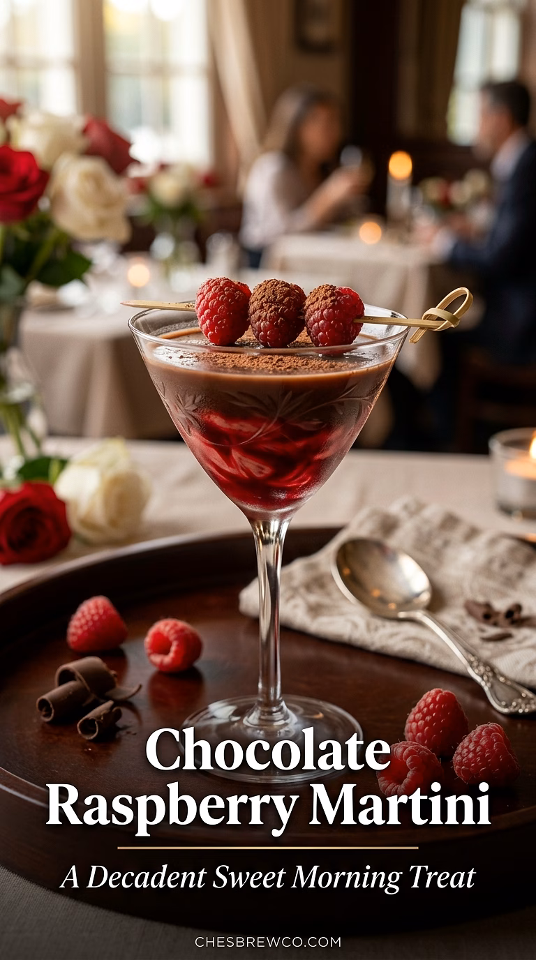 Chocolate Raspberry Martini