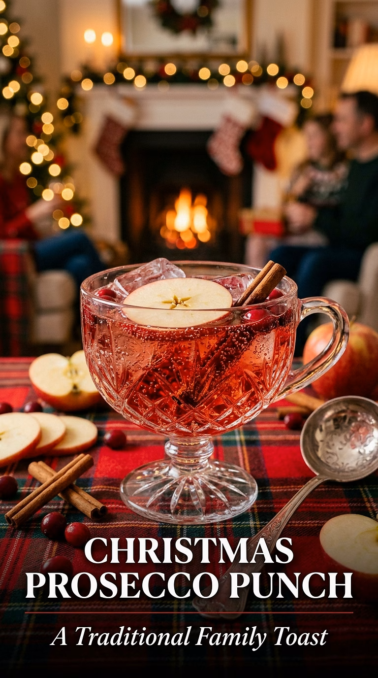 Christmas Prosecco Punch
