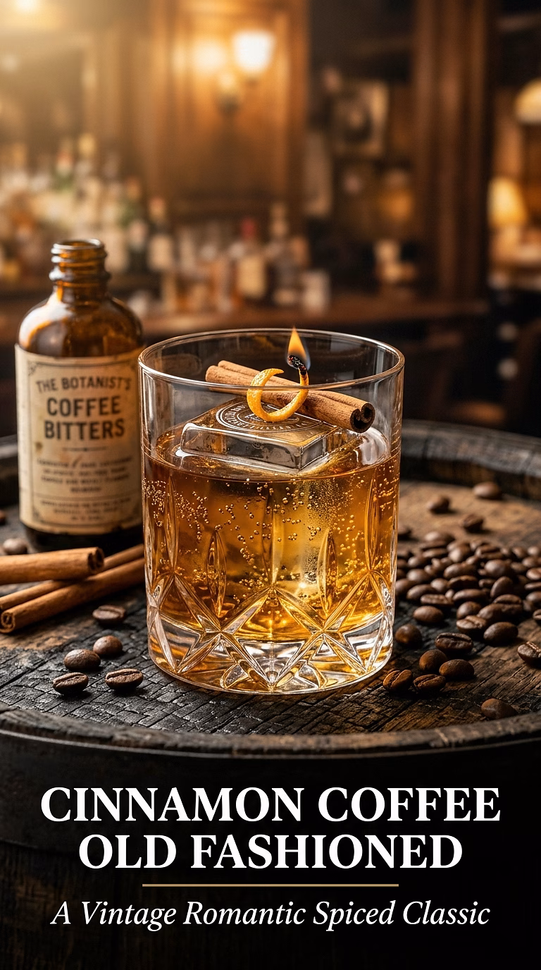 Cinnamon Coffee Old Fashioned