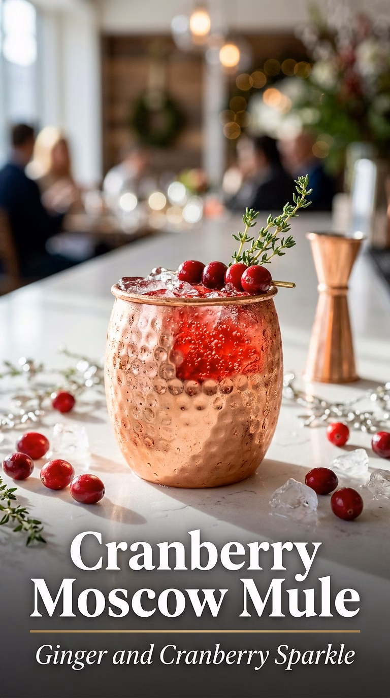 Cranberry Moscow Mule