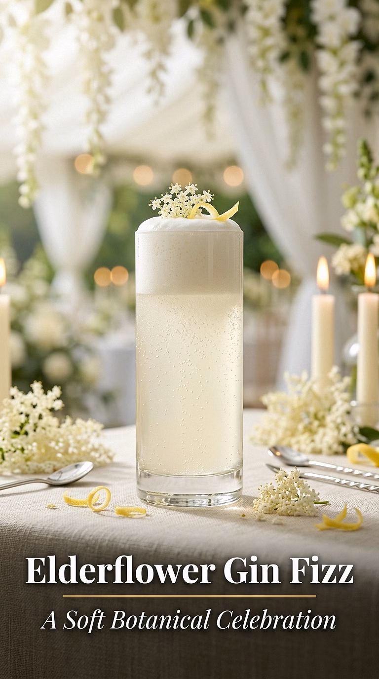 Elderflower Gin Fizz