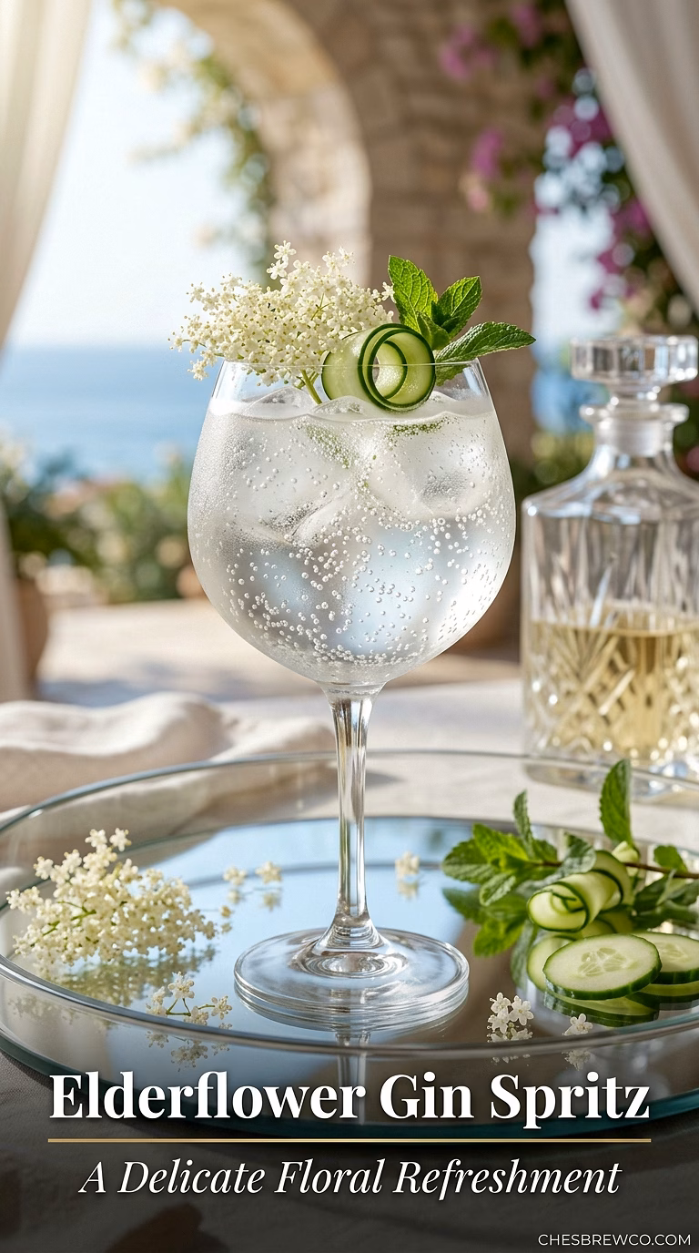 Elderflower Gin Spritz