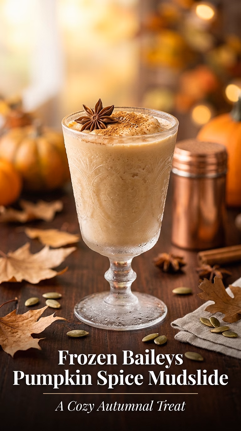 Frozen Baileys Pumpkin Spice Mudslide