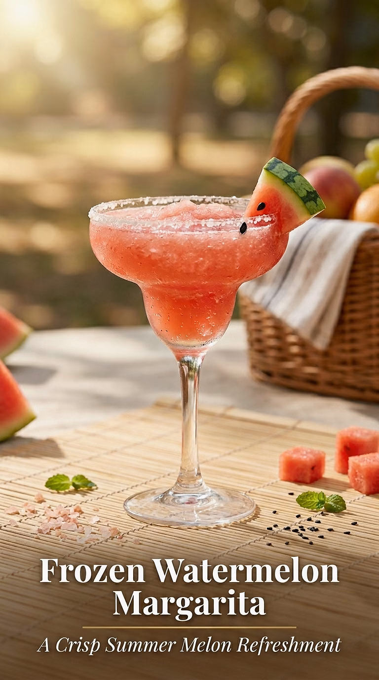 Frozen Watermelon Margarita