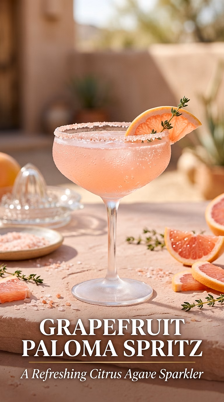 Grapefruit Paloma Spritz