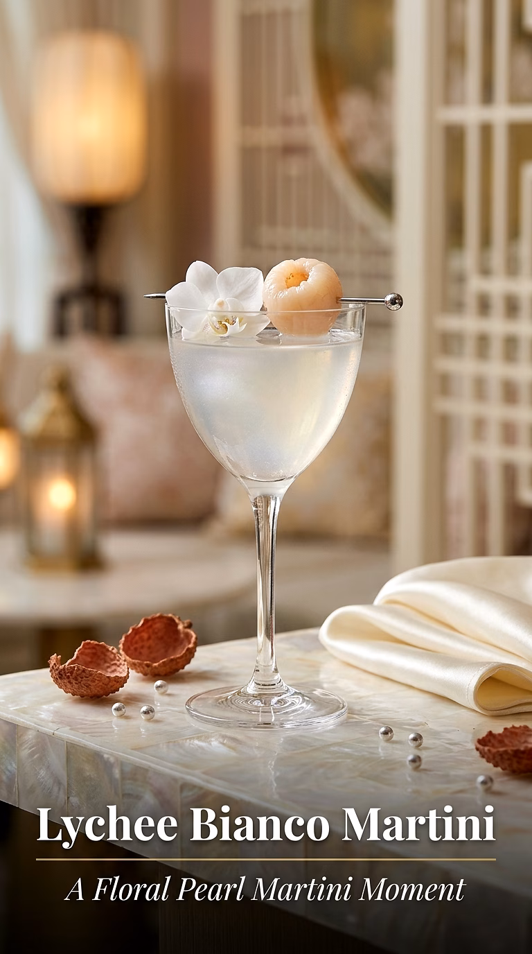 Lychee Bianco Martini