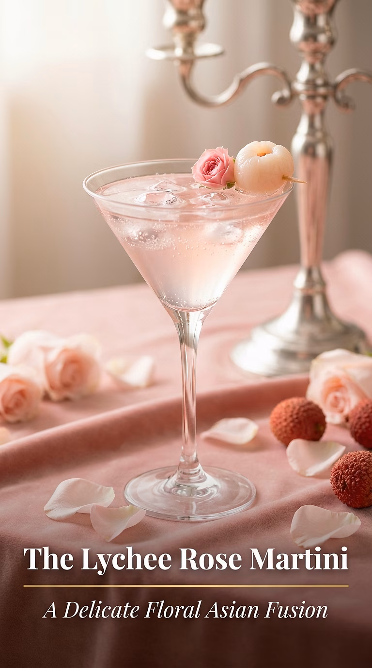 Lychee Rose Martini