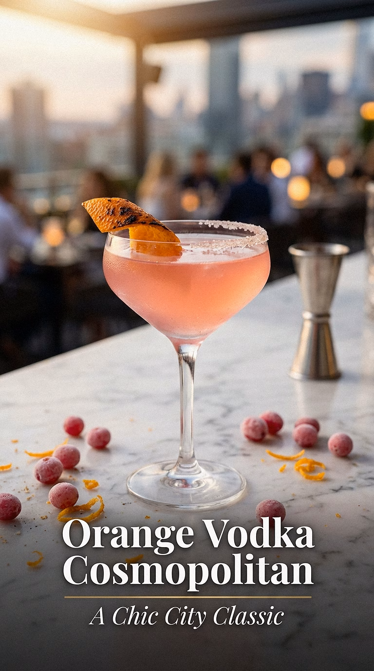 Orange Vodka Cosmopolitan