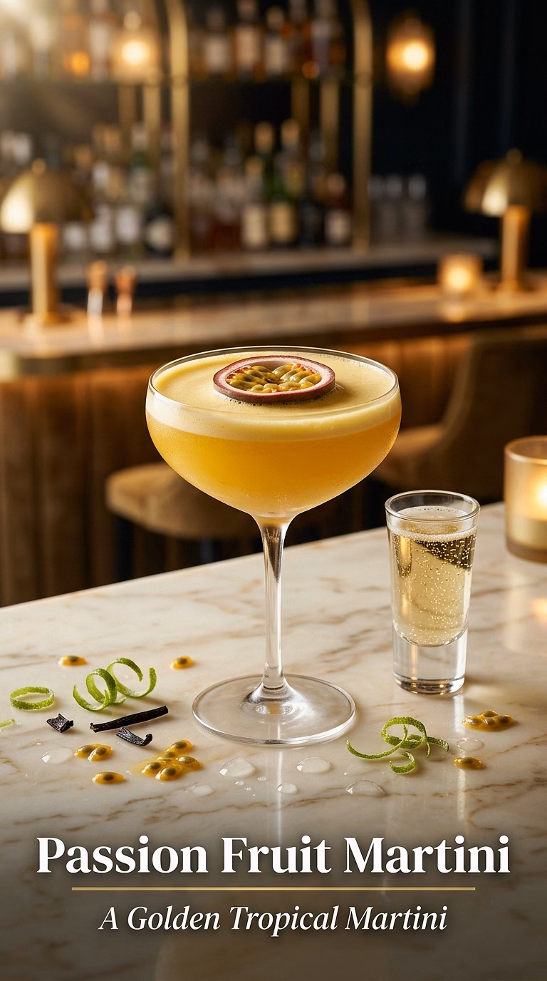Passion Fruit Martini (Pornstar Martini)