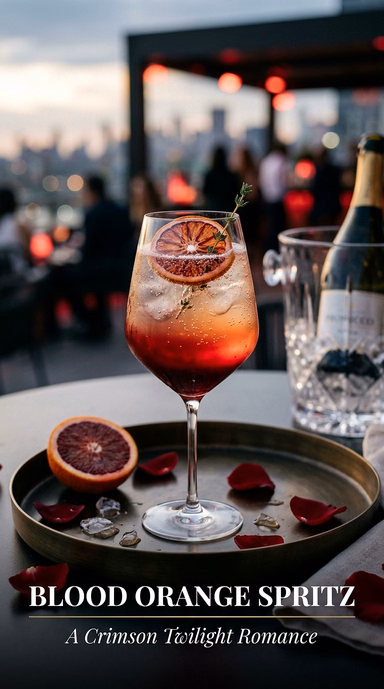 Prosecco Blood Orange Spritz