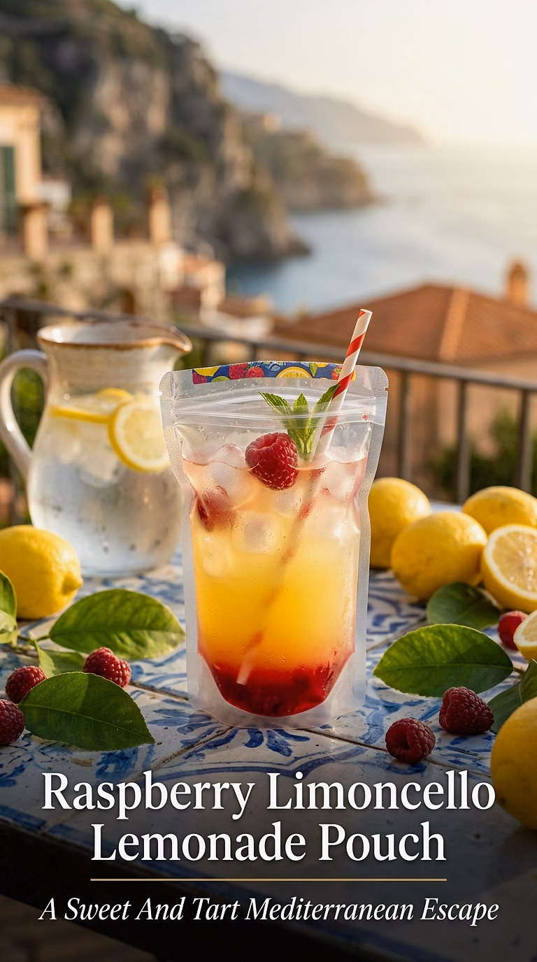 Raspberry Limoncello Lemonade Pouch