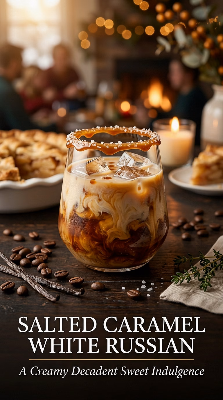 Salted Caramel White Russian