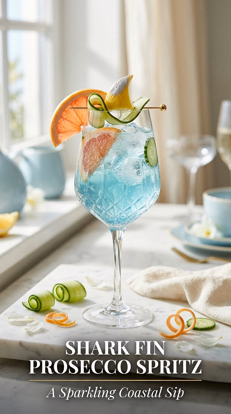 Shark Fin Prosecco Spritz